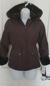 Brand New Andrew Marc Faux-Fur Winter Jacket (7-8)